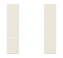 комплект накладок 3гр слоновая кость LS503TSA Jung