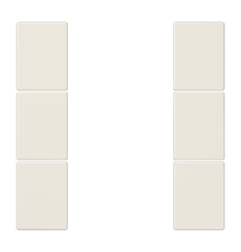 комплект накладок 3гр слоновая кость LS503TSA Jung