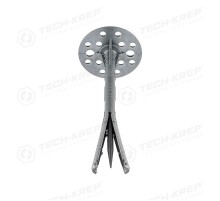 Дюбель для теплоизоляции с пласт. гвоздём (IZO) 10х160 (500 шт) - накл. ( 7,765 кг)  124887  Tech-KREP
