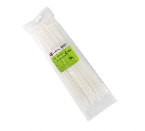 Стяжка нейлоновая КСС "MULTILOCK" 5х300 (бел) (100шт)  102307  Fortisflex