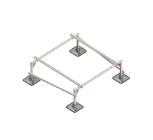 Опорная конструкция для установки оборудования TECHNORAPTOR STEELFOOT 1500х1500 тип 1 HD  KM-TR-STF-SSEI-1500-1500-1 HD  КМ - профиль
