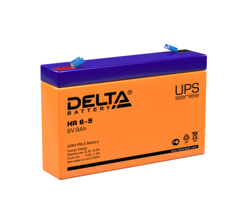 HR 6-9 Delta Аккумуляторная батарея  4614010180018  DELTA