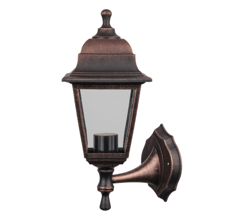 Светильник садово-парковый NOF-PG30-003-IP44-E27 (4 грани черный под медь)  80490   Navigator