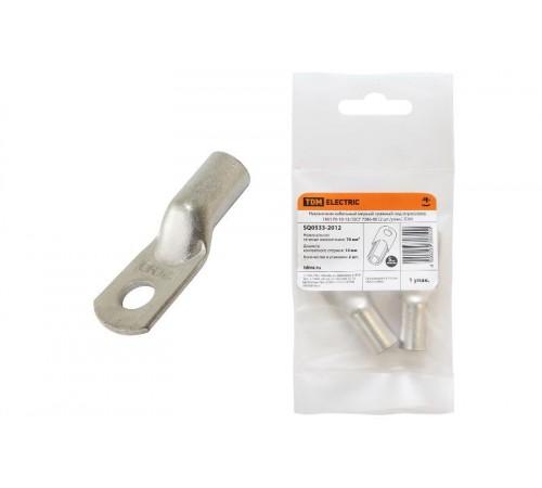 Наконечник медный луженый ТМЛ 70-10-13 ГОСТ 7386-80 (2 шт./упак.)  SQ0533-2012  TDM