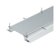 Секция кабельного канала OKA-G глухая, с фиксаторами 2400x400x140 мм (сталь) (OKA-G40040140R)  7424044  OBO Bettermann