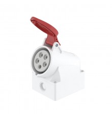 Розетка наружной установки IP44 16A 3P+E+N 400V  DIS5131657  DKC