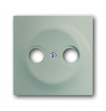 Накладка (центральная плата) для TV-R розетки impuls цвет шампань-металлик  1753-0-5440   2CKA001753A5440  ABB