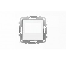 Накладка для механизма цифрового FM-радио арт.9368 и/или механизма (блока) ДУ арт.9368.2, серия SKY, цвет альпийский белый2CLA856800A1101 ABB