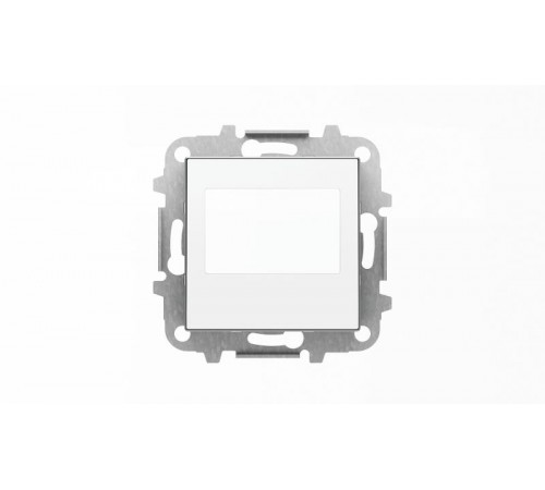 Накладка для механизма цифрового FM-радио арт.9368 и/или механизма (блока) ДУ арт.9368.2, серия SKY, цвет альпийский белый2CLA856800A1101 ABB