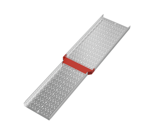 Переходник центральный 80х500-600 мм "ПЛЮС" HD  PDplus80-500-600-C HD   КМ-профиль