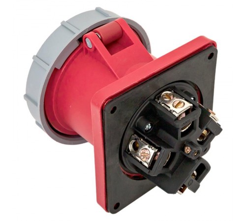 Розетка стационарная внутренняя 3442 3Р+РЕ 125А 380В IP67 EKF PROxima  ps-3442-125-380  EKF