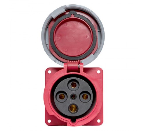 Розетка стационарная внутренняя 3442 3Р+РЕ 125А 380В IP67 EKF PROxima  ps-3442-125-380  EKF