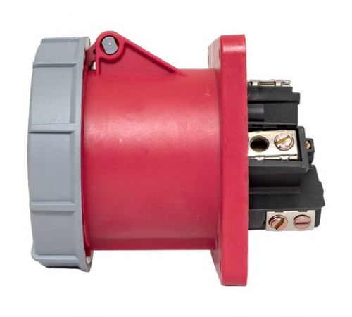 Розетка стационарная внутренняя 3442 3Р+РЕ 125А 380В IP67 EKF PROxima  ps-3442-125-380  EKF