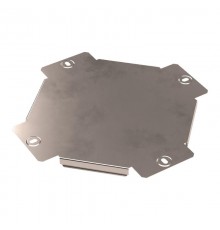 Крышка ответвителя Х-образного Стандарт INOX (AISI 409) 100  PR16.3254  Промрукав