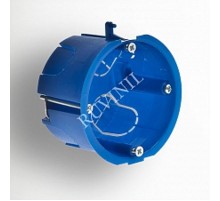 Коробка установочная 65х45 металлические лапки (для полых стен)  10172  Рувинил