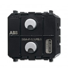 SBA-F-1.1.PB.1 Сенсор 1-клавишный/активатор жалюзи 1-канальный free@home, Zenit  6220-0-0237   2CKA006220A0237  ABB