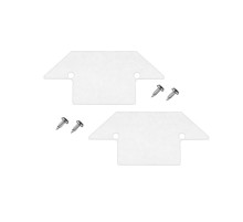 Торцевые заглушки для профиля TR3020-AL ((2шт) TR3021-AL  TR3021-AL  DENKIRS