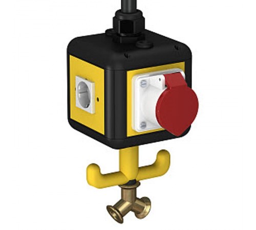 Блок питания VH-4 укомплектованный 140x140x252 мм (черный) (VH-4L 3SD1C16)  6109814  OBO Bettermann