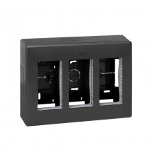 Simon CIMA 500 Бокс на 3 модуля 500CIMA, наружный монтаж, 167х59х223мм, графит  51000003-038  Simon