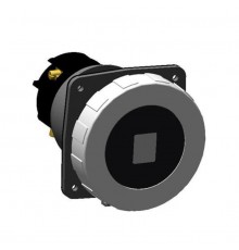 Розетка панельная с прямым унифицированным фланцем 2125RU6W LP, 125A, 2P+E, IP67, 6ч2CMA192729R1000 ABB