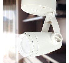 Светильник трековый OL5 GU10 WH накладной, белый  Б0044271  ЭРА