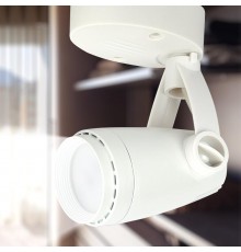 Светильник трековый OL5 GU10 WH накладной, белый  Б0044271  ЭРА