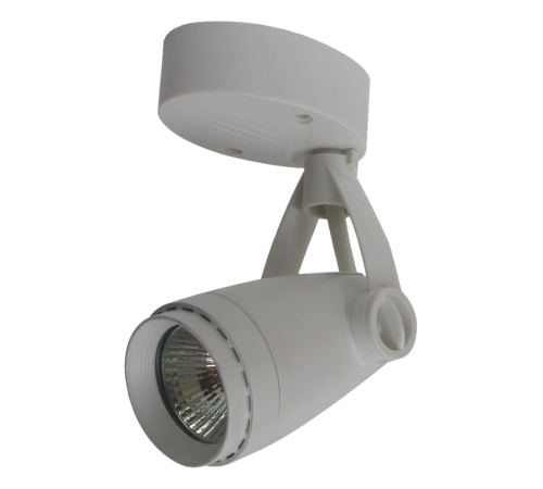 Светильник трековый OL5 GU10 WH накладной, белый  Б0044271  ЭРА
