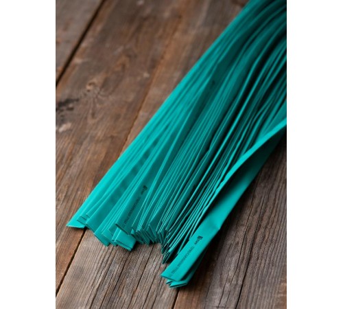 Термоусаживаемая трубка ТУТ нг 10/5 зеленая EKF PROxima  tut-10-j-1m  EKF