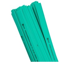 Термоусаживаемая трубка ТУТ нг 12/6 зеленая EKF PROxima  tut-12-j-1m  EKF