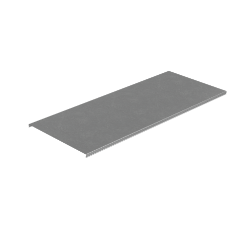 Крышка лотка 400х0,7 L3000 мм "ПЛЮС"  KLplus400-0.7-3000   КМ-профиль