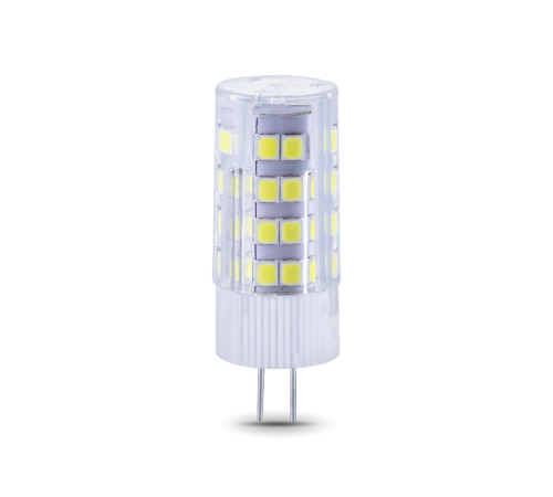 Лампа светодиодная Elementary G4 12V 4W 400lm 4100K керамика LED 1/10/200  10724  Gauss