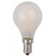 Лампа светодиодная F-LED P45-7W-840-E14 frost (филамент, шар мат., 7Вт, нейтр, E14)  Б0027957  ЭРА