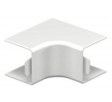 Крышка внутреннего угла кабельного канала WDK 25x25 мм (ПВХ,светло-серый) (WDK HI25025LGR)  6182062  OBO Bettermann