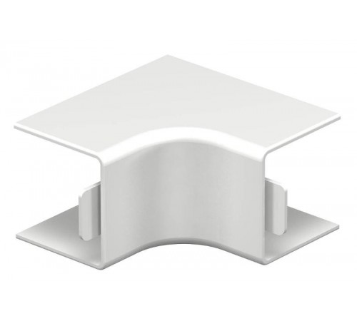 Крышка внутреннего угла кабельного канала WDK 25x25 мм (ПВХ,светло-серый) (WDK HI25025LGR)  6182062  OBO Bettermann