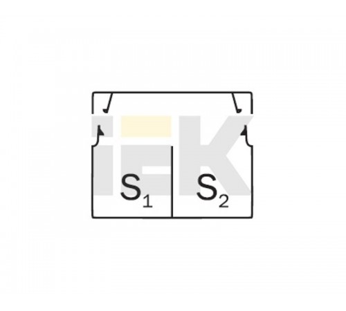 Кабель-канал  30/2х10 "ЭЛЕКОР" (64 м)  CKK10-030-010-2-K01  IEK