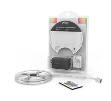 Лента светодиодная Basic в комплекте LED 5050/30RGB+30W 12V 6W/m 390lm/m RGBW 10mm IP20 3m 1/50  BT010  Gauss