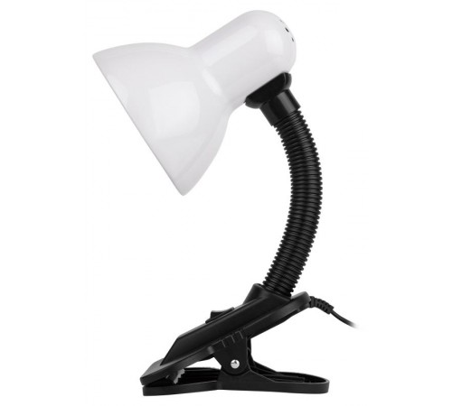 Светильник настольный прищепка N-102 40Вт ЛН/КЛЛ Е27 белый  C0041423  ЭРА