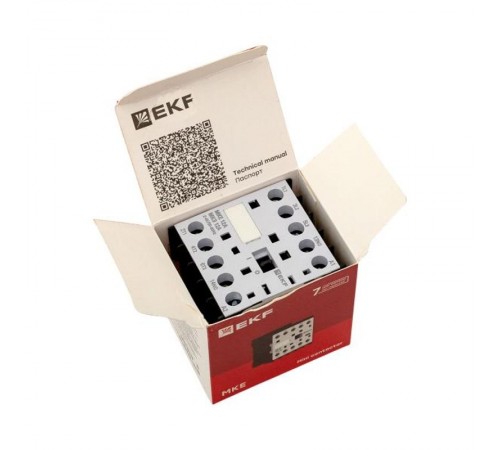 Миниконтактор МКЭ 12А 24В 1NO EKF PROxima  Mctr-s-12-24  EKF