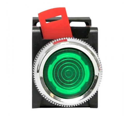 Кнопка ABLFS-22 с подсветкой зеленый NO+NC 230В EKF PROxima  ablfs-22-g  EKF