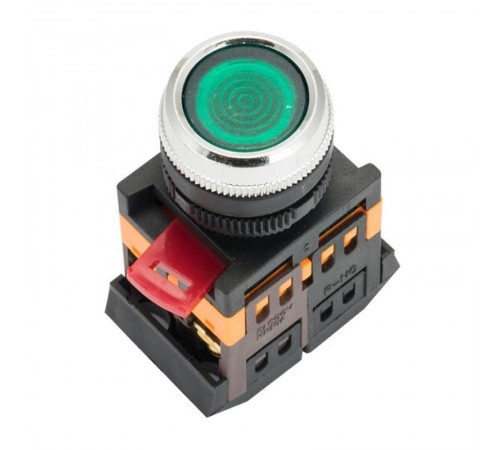 Кнопка ABLFS-22 с подсветкой зеленый NO+NC 230В EKF PROxima  ablfs-22-g  EKF