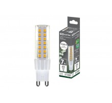 Лампа светодиодная G9-7 Вт-230 В-6500 К, SMD, 17,5x65,5 мм  SQ0340-0227  TDM