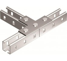 Пластина соединительная Т-обр., горячеоцинкованная  BMD1031HDZ  DKC