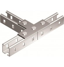 Пластина соединительная Т-обр., горячеоцинкованная  BMD1031HDZ  DKC