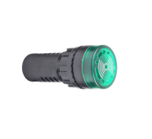 Зуммер с непрерывным сигналом OptiSignal Compact D22 C7-B-B3CL зеленый с подсветкой 24 В AC/DC   362176  КЭАЗ