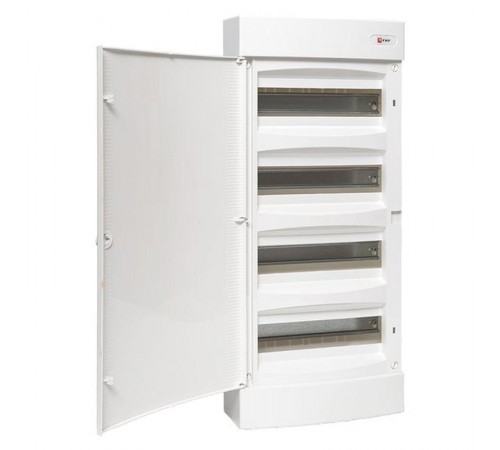 Щит распределительный навесной "Unix" белая дверь 4х12 модулей IP41 EKF PROxima  ux-4x12-nw  EKF