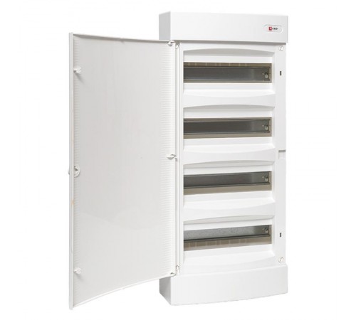Щит распределительный навесной "Unix" белая дверь 4х12 модулей IP41 EKF PROxima  ux-4x12-nw  EKF