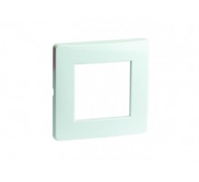 Рамка на 2 модуля (одноместная). белая. RAL9016  75010W  DKC