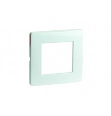 Рамка на 2 модуля (одноместная). белая. RAL9016  75010W  DKC