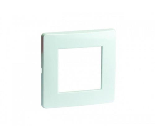 Рамка на 2 модуля (одноместная). белая. RAL9016  75010W  DKC