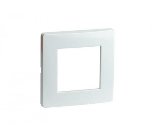 Рамка на 2 модуля (одноместная). белая. RAL9016  75010W  DKC